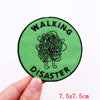 Encouraging Embroidered Iron-On Patches for Jackets, Jeans & Bags