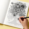 Adult Decompression Graffiti Coloring Book with 22 Unique Patterns