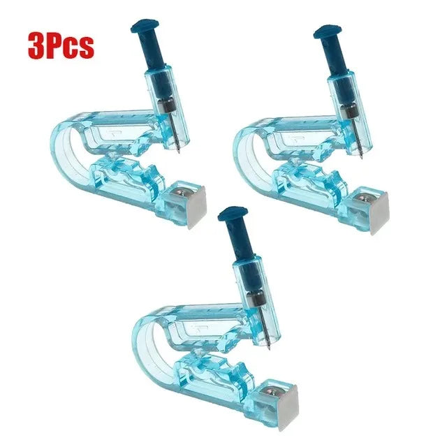 Disposable Ear Piercing Gun Kit with Stainless Steel Studs