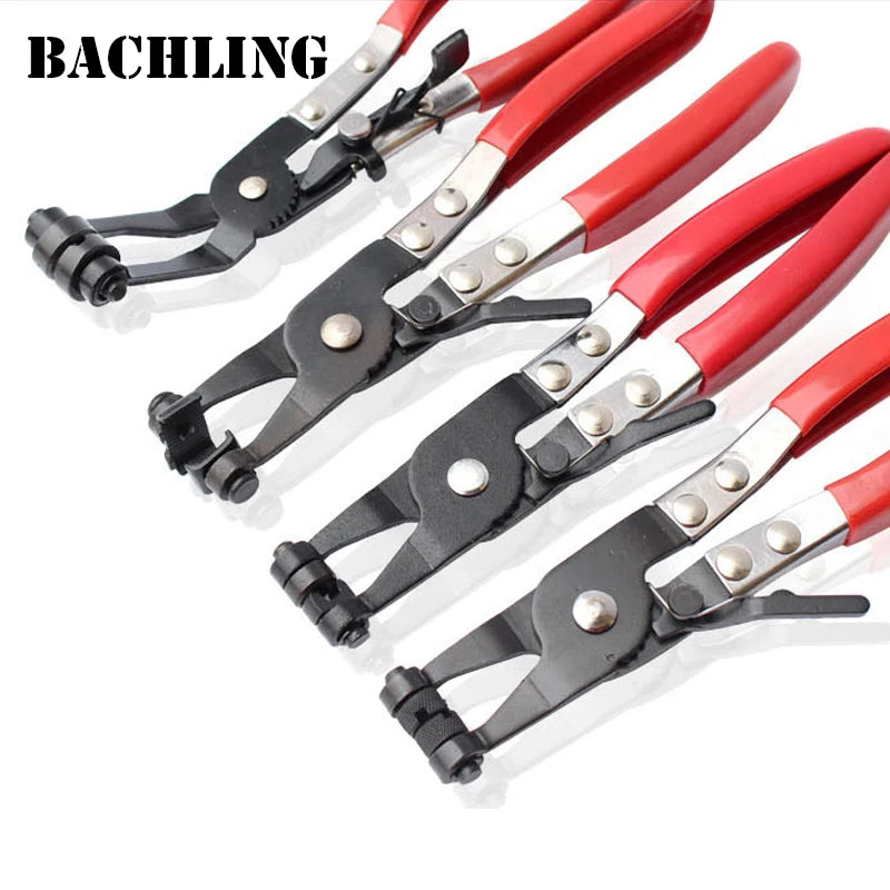 Flexible Long Reach Hose Clamp Pliers Set