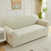 Jacquard Leaf Pattern Stretch Sofa Cover with Non-Slip Backing