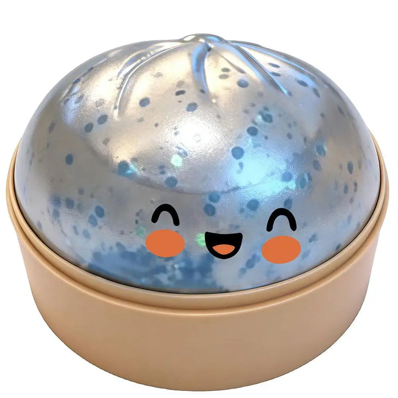 Glitter Squishy Dumpling Stress Toy