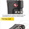 TSA-Approved 3-Digit Combination Lock for Luggage