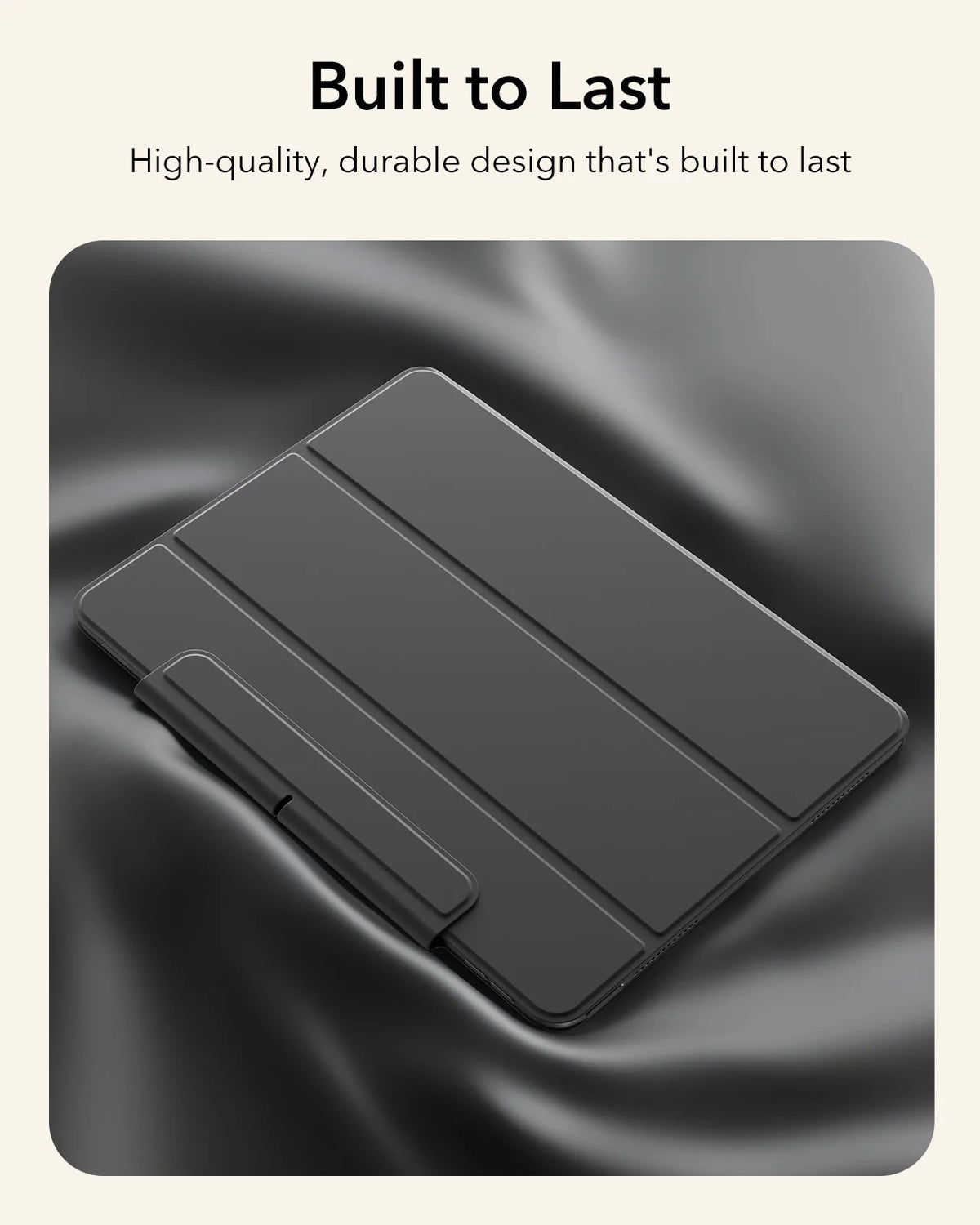 Magnetic Folio Case for iPad Air 11 Inch with Auto Wake/Sleep