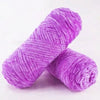 Soft Chenille Yarn for Knitting and Crochet