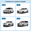 Telescopic Magnetic Car Window Shades with UV Protection and Insect Mesh