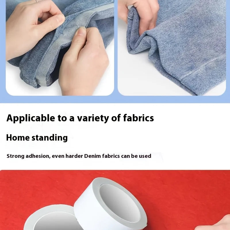 No-Sew Fabric Tape for Instant Hems & Repairs