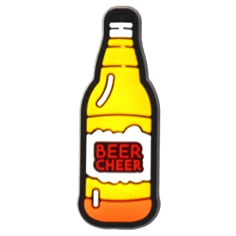 Beer Mug Shoe Charms for Crocs