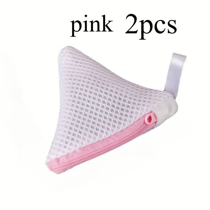 Mesh Laundry Bags with Zipper Closure (2-Pack)