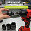 Heavy-Duty Square Drive Impact Socket Adapter Set