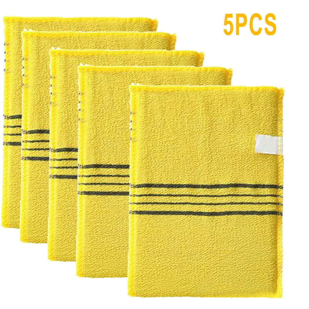 5-Piece Exfoliating Body Scrub Gloves