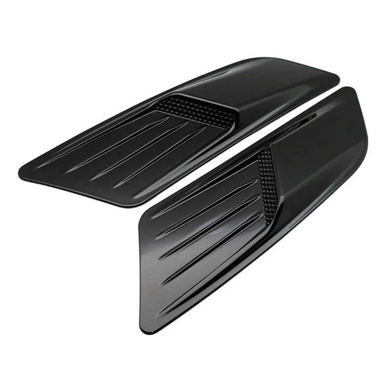 Ford Mustang Hood Air Outlet Vents - ABS Carbon Look