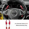 Red aluminum alloy interior trim kit for Chevrolet Camaro 2017 and newer models