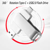 Metal OTG USB Flash Drive for Smartphones and Computers