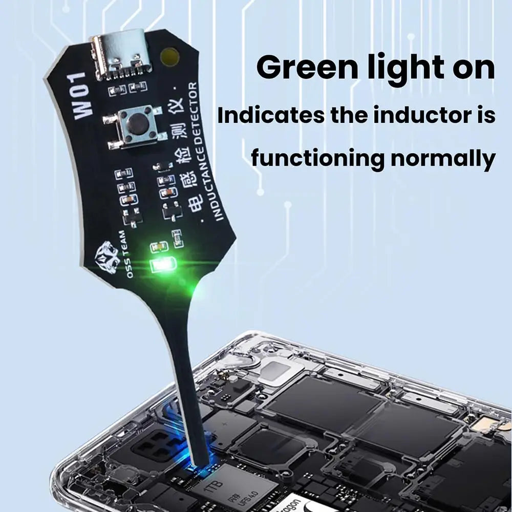 Type-C Inductance Tester for Circuit Board Diagnostics