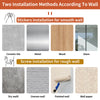 No-Drill Adhesive Curtain Rods