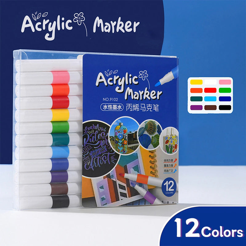 Acrylic Paint Marker Set