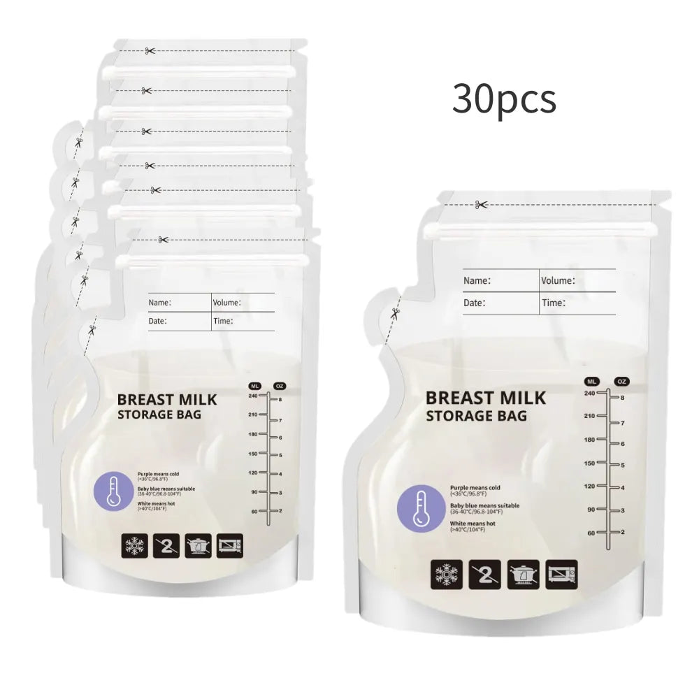 Self-Standing Breastmilk Storage Bags (30-Pack)