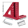 3D Multi-Angle Aluminum Miter Triangle Ruler for Woodworking