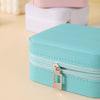 Leather Travel Jewelry Case