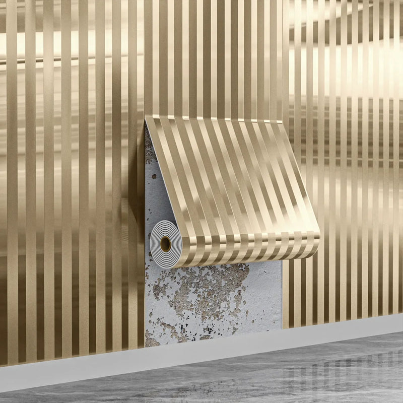 Modern 3D Stripe Peel & Stick Wallpaper