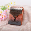 Mahogany Kalimba Thumb Piano with Tuning Kit