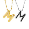 Personalized Initial Letter Pendant Necklace