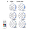 Submersible LED Underwater Light with Remote Control