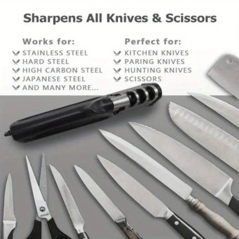 4-in-1 Knife & Scissors Sharpener