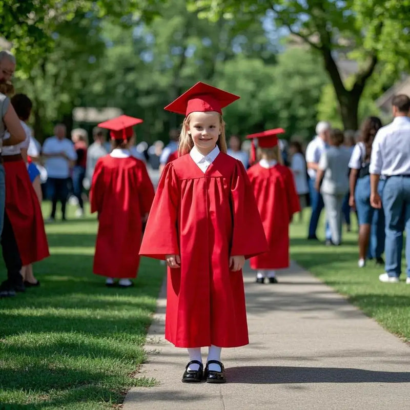 Kids' Kindergarten Graduation Cap & Gown Set