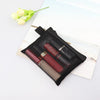 Breathable Mesh Makeup Bag Organizer - Multi-Purpose Travel Toiletry Pouch