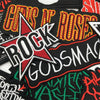 Embroidered Rock Band Patches Set for DIY Clothing Customization