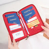 RFID Blocking Travel Passport Holder and Document Organizer