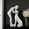 Resin Kissing Puppy Figurine – Warm Pet Lover Decor