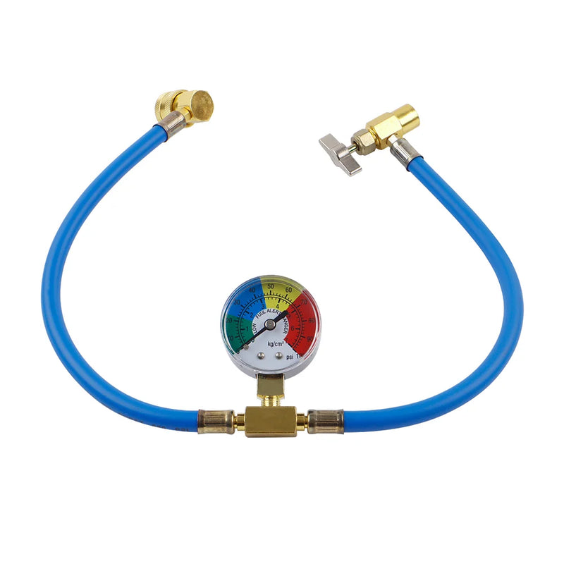 R134A Car AC Refrigerant Charging Hose with Gauge