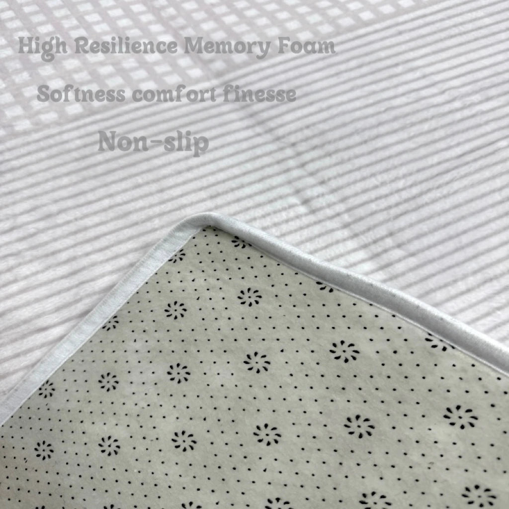 Cigarette-Shaped Soft Floor Mat for Bedroom & Living Room