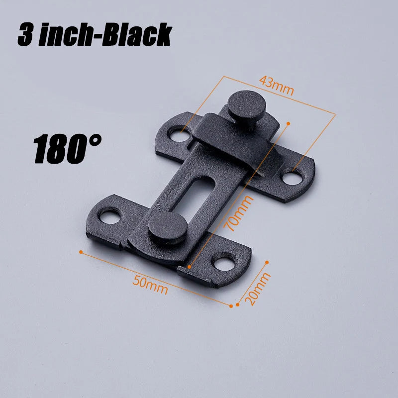 Stainless Steel Hook and Eye Door Latch