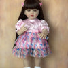 Lifelike Reborn Baby Girl Doll with Soft Silicone Body
