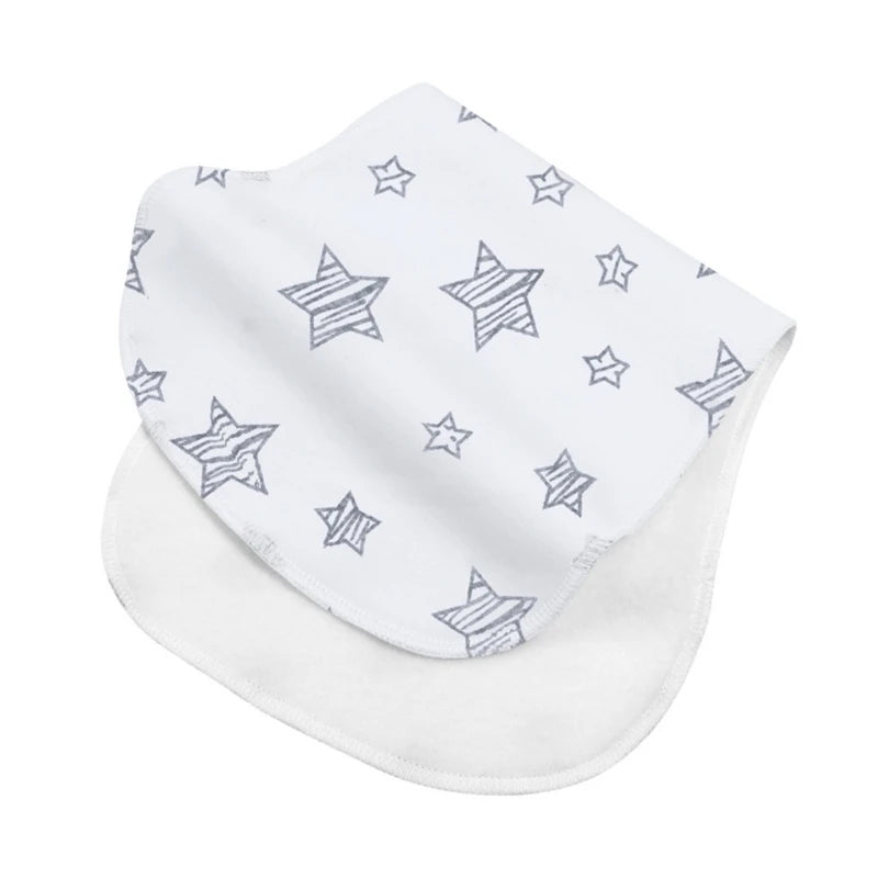 Soft Cotton Burp Cloths for Newborns (2-Pack)