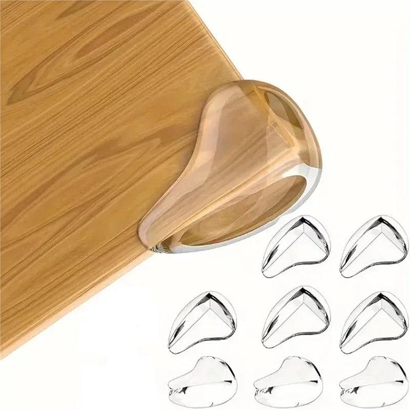 Clear Silicone Corner Guards for Baby Safety