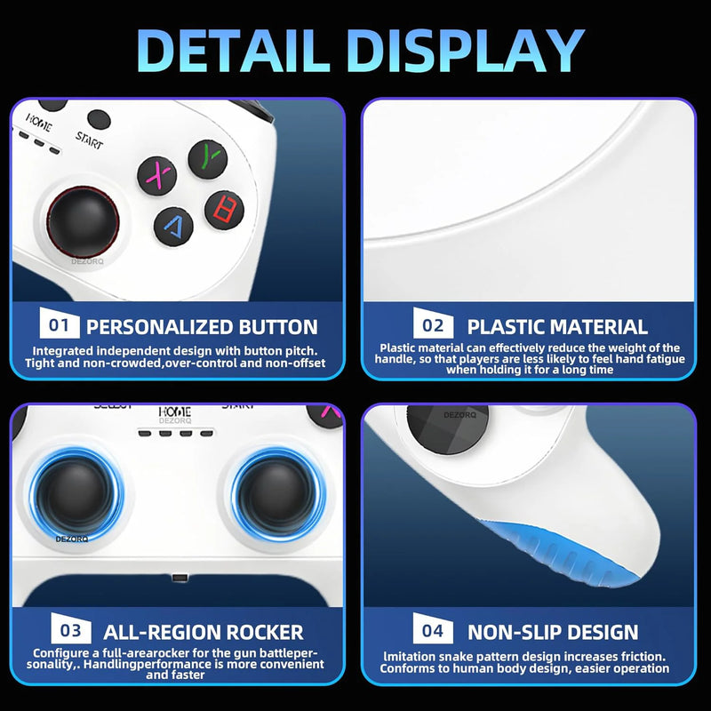 Retro Game Console Stick with Dual Wireless Controllers