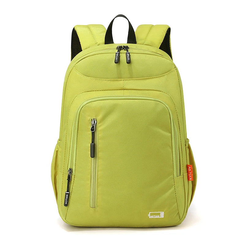 Water-Resistant Oxford Daypack for Women with Laptop Compartment