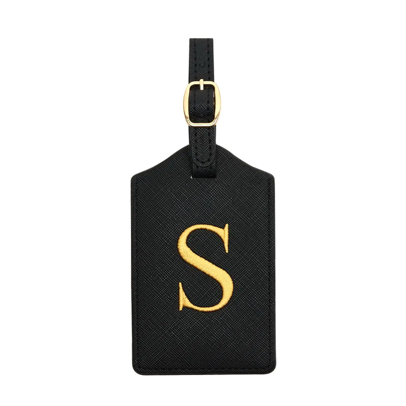 PU Leather Luggage Tag with Privacy Cover