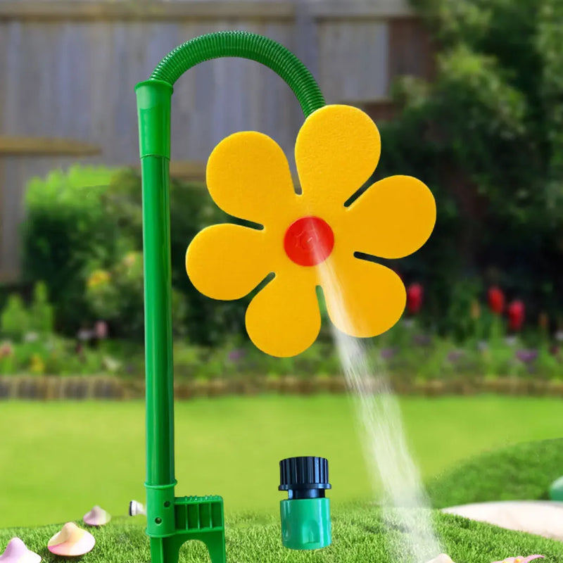 360° drehbarer Blumen-Rasensprenger
