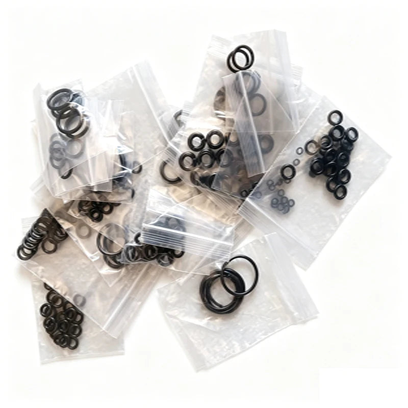 225-Piece O-Ring Assortment Kit for Automotive and Mechanical Repairs