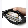 Genuine Leather Wristlet Clutch Wallet with Phone Pocket