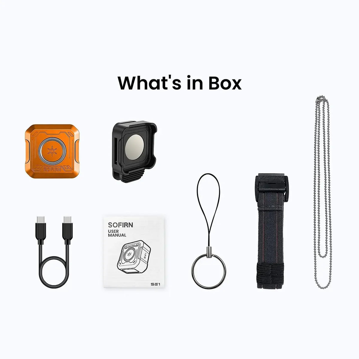 Sofirn SE1 Pocket EDC Flashlight with RGB Signal Ring