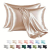 Satin Pillowcases (Set of 2) – Skin-Friendly Envelope Closure