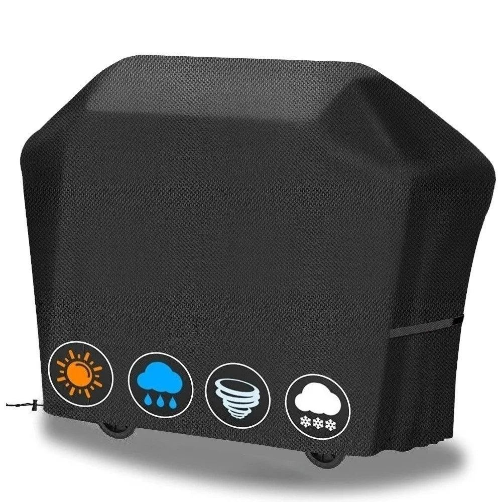 Waterproof Grill Cover with Adjustable Straps