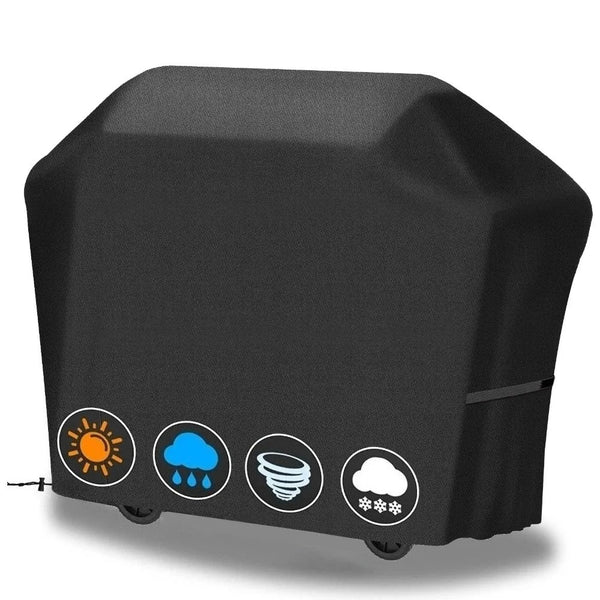 Waterproof Grill Cover with Adjustable Straps